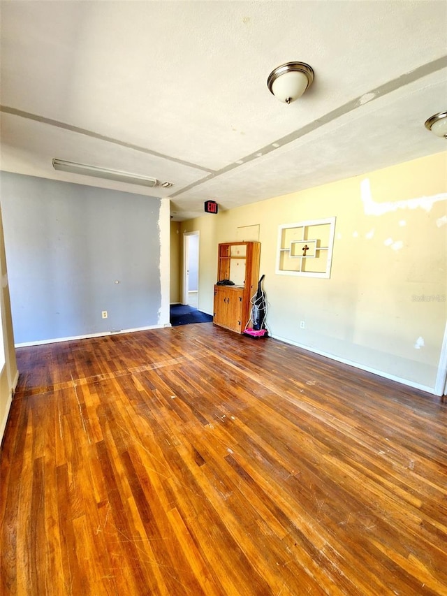 4221 26th St W, Bradenton, FL 34205 - unfurnished living room with wood finished floors