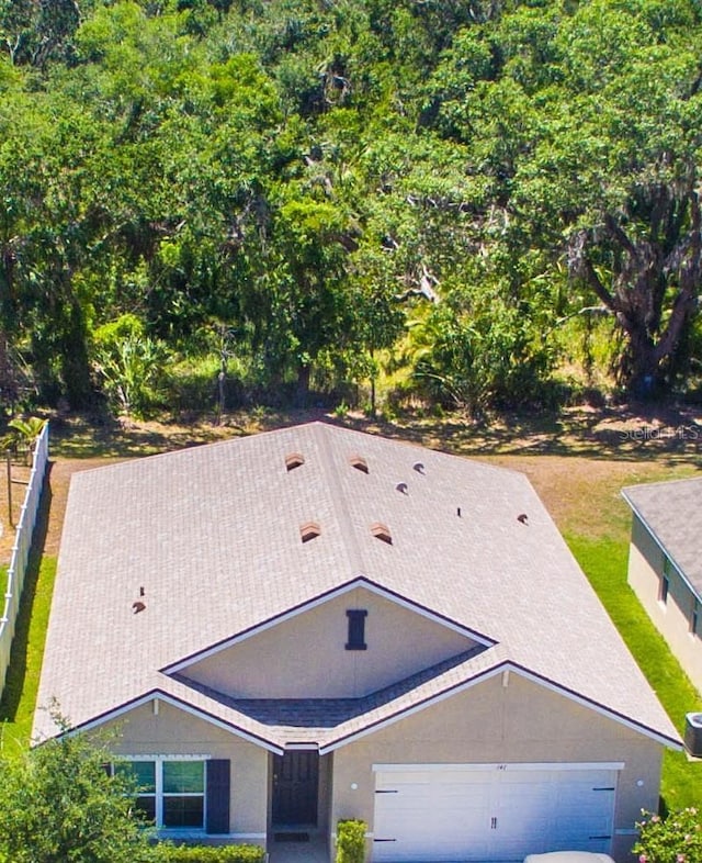 drone / aerial view