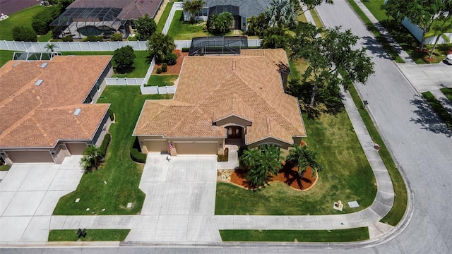 aerial view