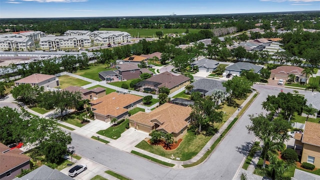 birds eye view of property featuring a residential view