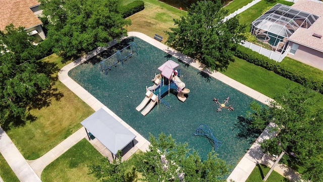 bird's eye view