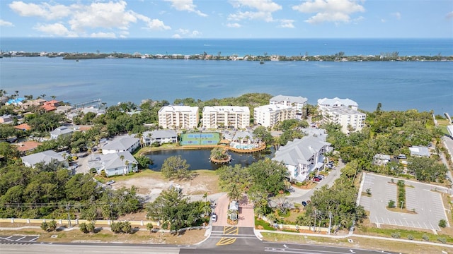 242 Hidden Bay Dr Unit 603, Osprey, FL 34229 - aerial view of a large body of water and apartment complex / building