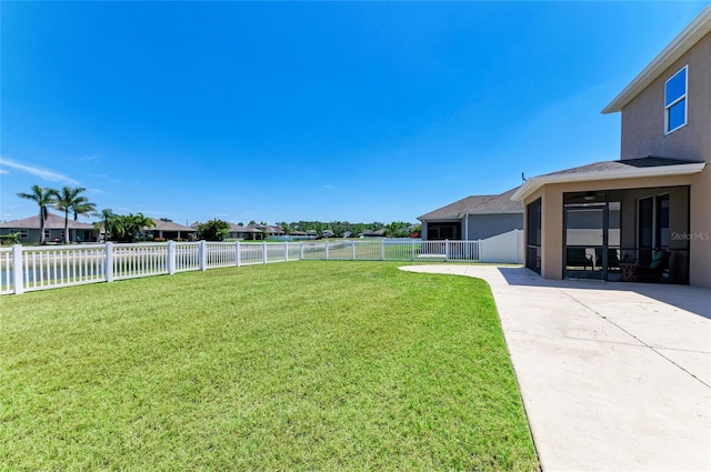 7822 110th Ave E, Parrish, FL 34219 - view of yard featuring a patio area and a fenced backyard