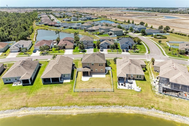 7822 110th Ave E, Parrish, FL 34219 - bird's eye view featuring a residential view and a water view