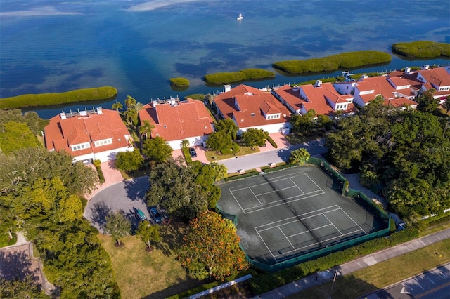 2282 Harbour Court Dr, Longboat Key, FL 34228 - aerial view featuring a residential view
