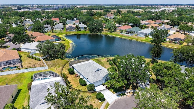 12339 Hollybush Ter, Lakewood Ranch, FL 34202 - aerial perspective of suburban area with a nearby body of water