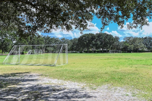 12339 Hollybush Ter, Lakewood Ranch, FL 34202 - view of property's community featuring a sport area and view of wooded area