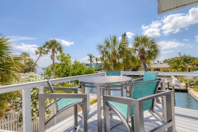 501 Key Royale Dr, Holmes Beach, FL 34217 - view of wooden deck