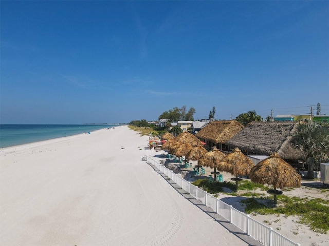 501 Key Royale Dr, Holmes Beach, FL 34217 - water view with nearby beach