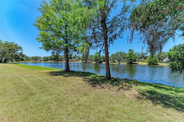 property view of water