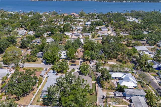 3209 2nd Ave W, Bradenton, FL 34205 - drone / aerial view featuring a residential view and a water view