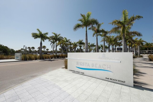 5800 Hollywood Blvd Unit 312, Sarasota, FL 34231 - view of community sign