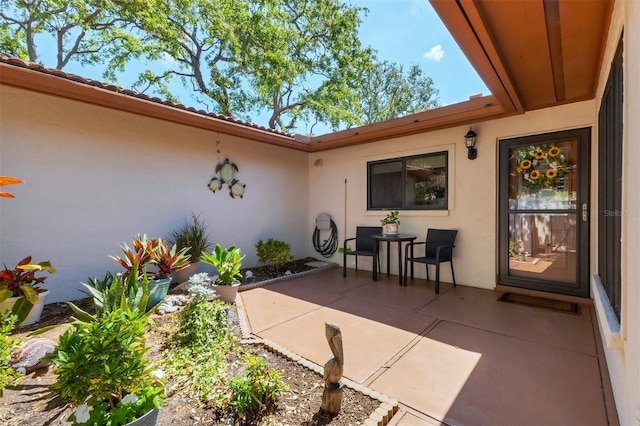 view of patio