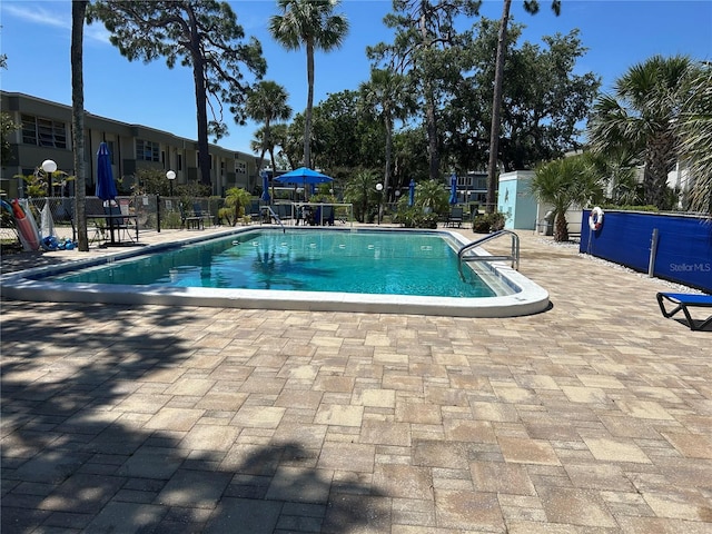 21300 Brinson Ave Unit 214, Port Charlotte, FL 33952 - community pool with a patio area