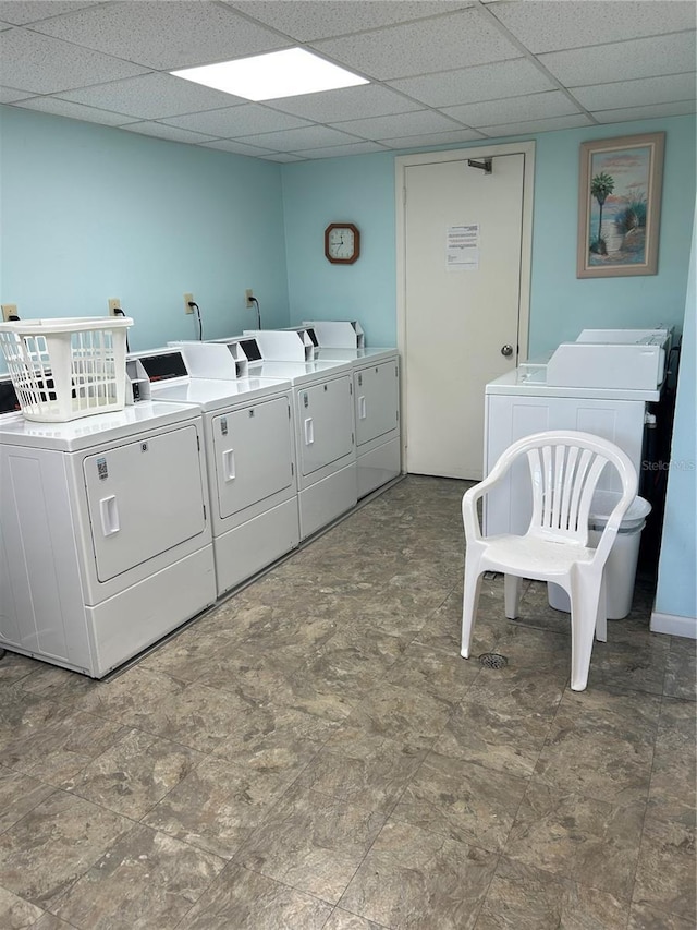 21300 Brinson Ave Unit 214, Port Charlotte, FL 33952 - shared laundry featuring separate washer and dryer
