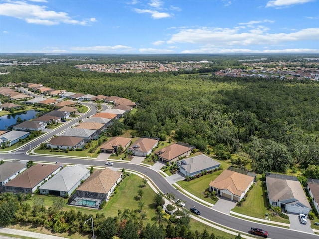 13319 Deep Blue Pl, Bradenton, FL 34211 - aerial view of residential area featuring a heavily wooded area
