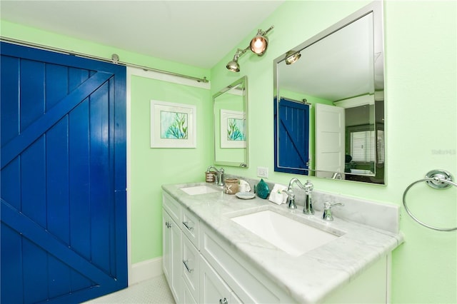 205 Elm Ave, Anna Maria, FL 34216 - full bath with double vanity and a sink