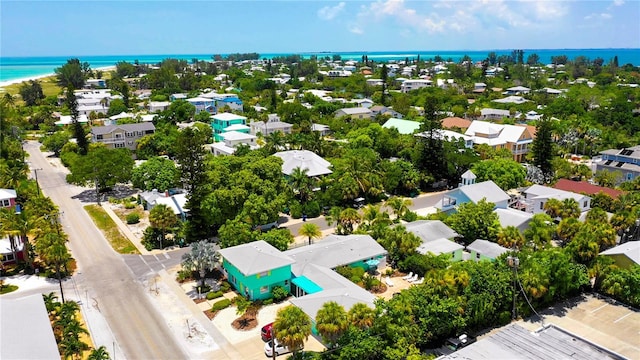 205 Elm Ave, Anna Maria, FL 34216 - drone / aerial view featuring a residential view and a water view