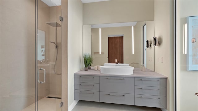 4123 Bay Shore Rd, Sarasota, FL 34234 - full bath with a stall shower and vanity