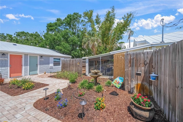 2537 Ashton Rd, Sarasota, FL 34231 - view of yard featuring a fenced backyard
