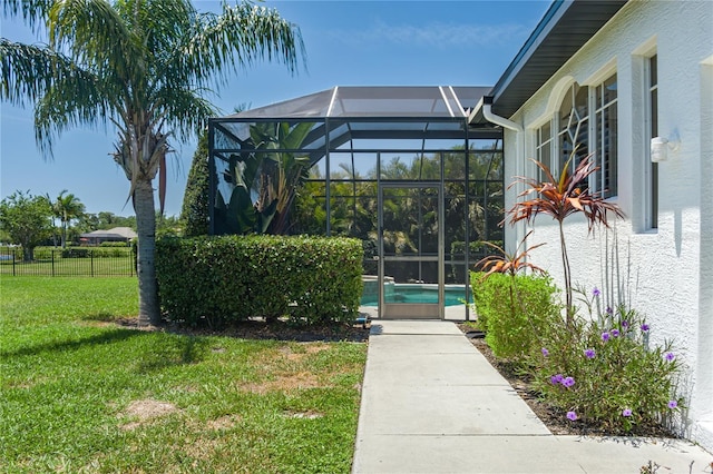 3806 155th Ave E, Parrish, FL 34219 - view of exterior entry featuring stucco siding