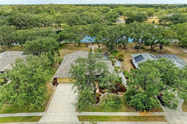 aerial view