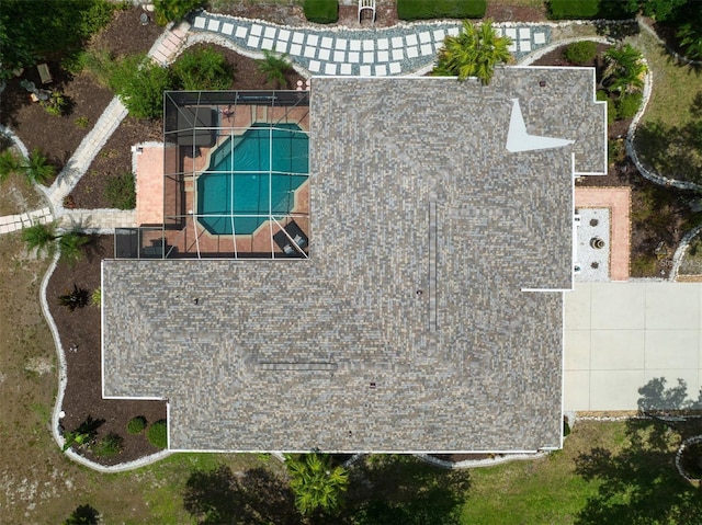 drone / aerial view