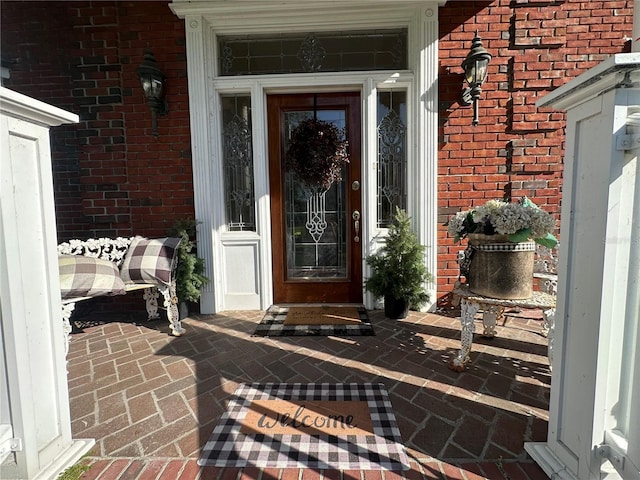708 E Main St, Wauchula, FL 33873 - property entrance with brick siding