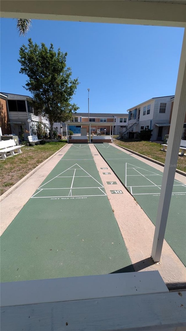4158 Tamiami Trl Unit V1, Port Charlotte, FL 33952 - view of community with shuffleboard