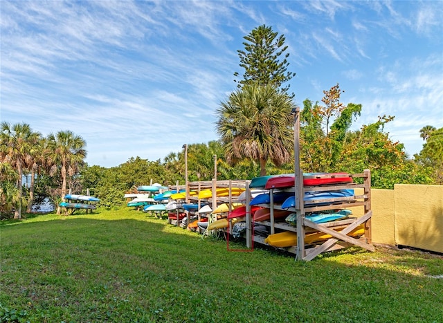 view of car parking
