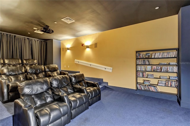 130 Riviera Dunes Way Unit 502, Palmetto, FL 34221 - carpeted cinema with visible vents and baseboards