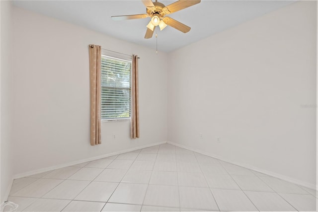 12014 Beeflower Dr, Lakewood Ranch, FL 34202 - unfurnished room with a ceiling fan and baseboards