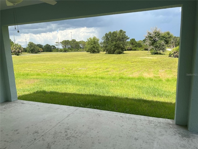 25 Sabot Ct, Placida, FL 33946 - view of yard with a patio and a rural view