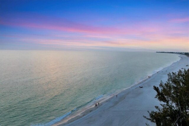 2918 Avenue Ave E, Holmes Beach, FL 34217 - water view featuring local beach