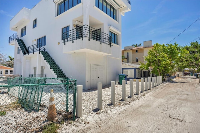 2918 Avenue Ave E, Holmes Beach, FL 34217 - view of property featuring stairs