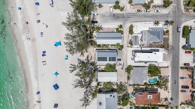 2918 Avenue Ave E, Holmes Beach, FL 34217 - aerial view of waterfront with a beach