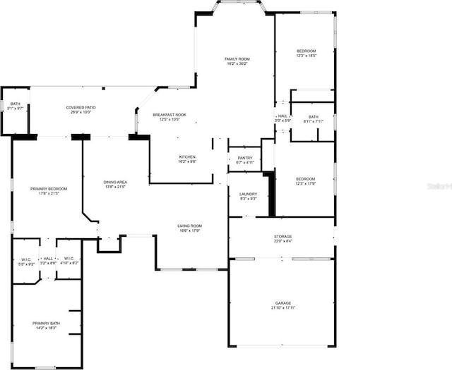 4180 Via Mirada, Sarasota, FL 34238 - floor plan / room layout