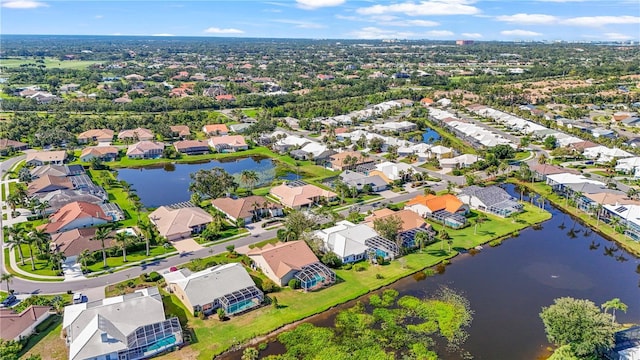 4180 Via Mirada, Sarasota, FL 34238 - aerial view of residential area with a large body of water