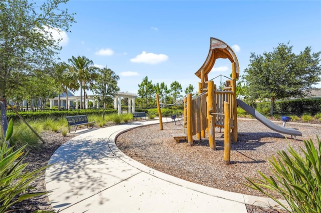 8229 Grande Shores Dr, Sarasota, FL 34240 - view of communal playground