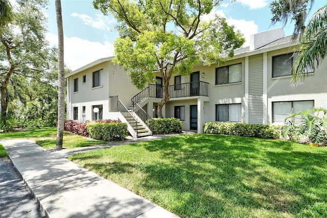 7876 Eagle Creek Dr, Sarasota, FL 34243 - view of building exterior with stairway