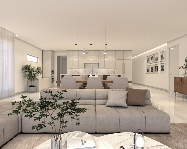 view of living room