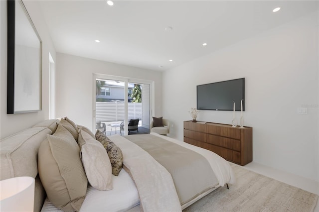 2596 Floyd St, Sarasota, FL 34239 - bedroom featuring recessed lighting