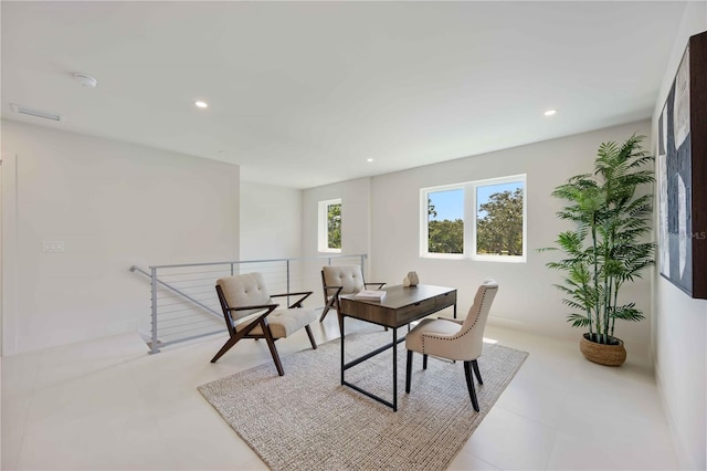 2596 Floyd St, Sarasota, FL 34239 - office area featuring recessed lighting
