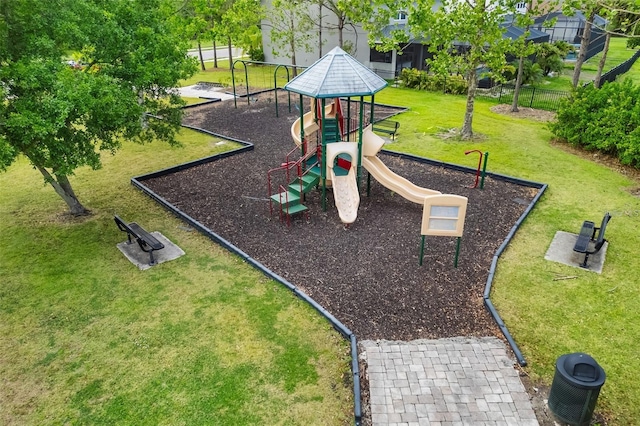 4515 Roycroft Ter, Parrish, FL 34219 - communal playground featuring a lawn