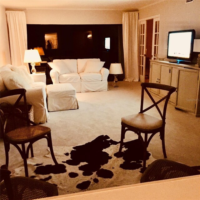 7050 Fairway Bend Ln Unit 167, Sarasota, FL 34243 - view of carpeted living room
