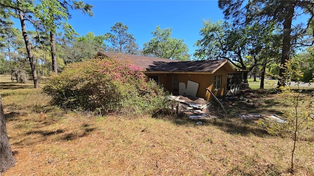 view of side of home