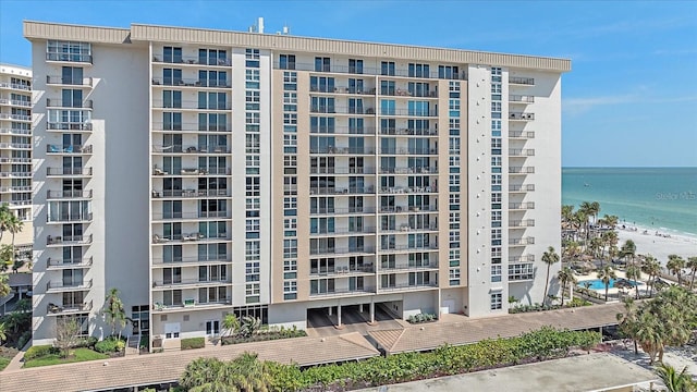 1212 Benjamin Franklin Dr Unit 306, Sarasota, FL 34236 - view of apartment building / complex featuring a water view