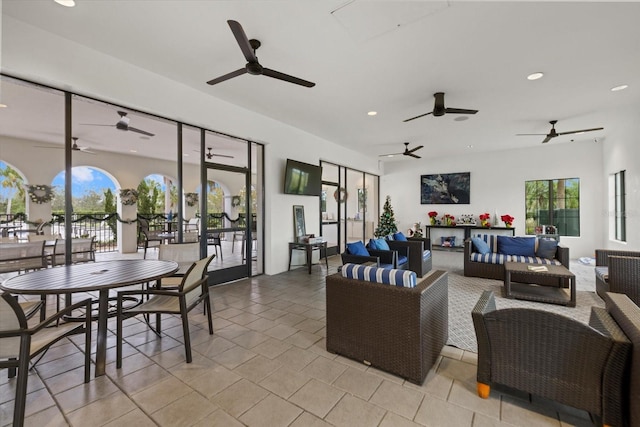 view of community lobby