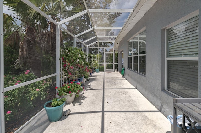 5209 Lansdowne Way, Palmetto, FL 34221 - view of unfurnished sunroom