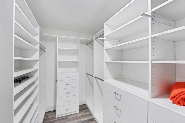 3955 Glen Oaks Manor Dr, Sarasota, FL 34232 - walk in closet with wood finished floors